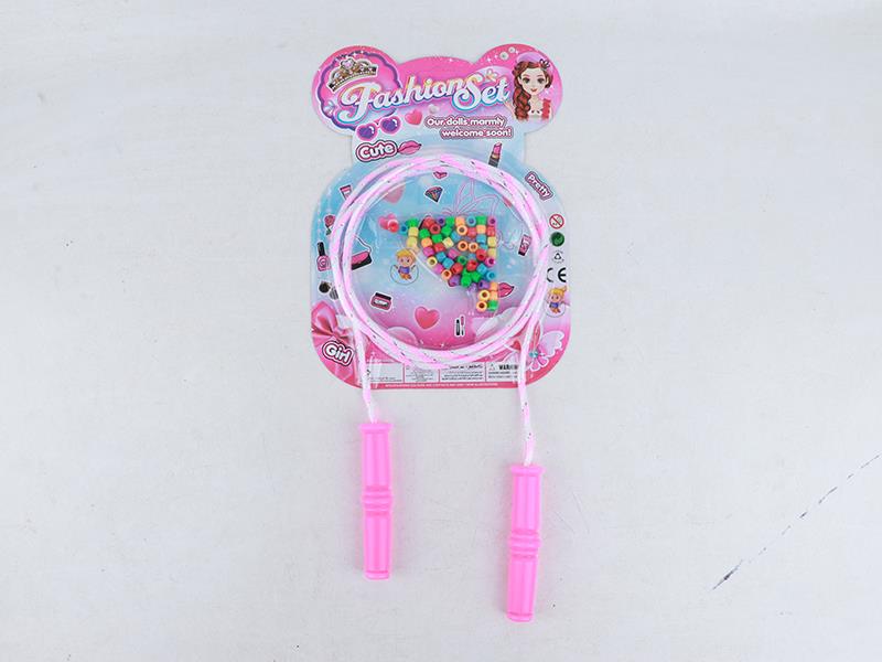 Rope Skipping + DIY Beads