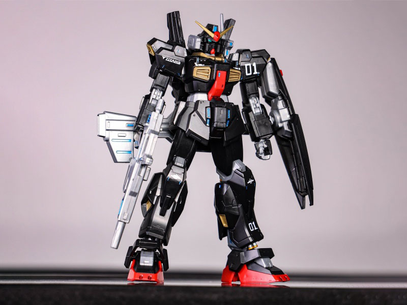 Star Mark Rabbit Black Rabbit Assembly Model Gundam Model