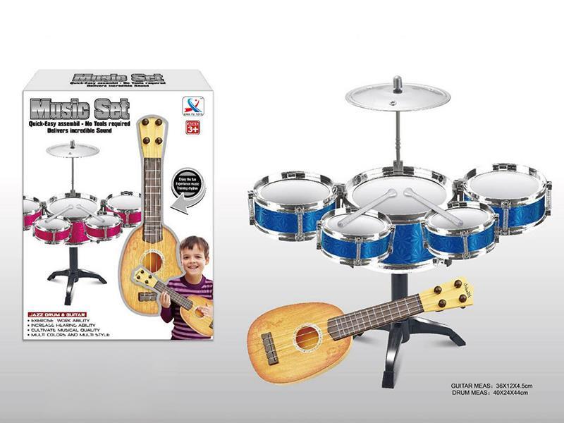 Electroplating Jazz Drum With Guitar