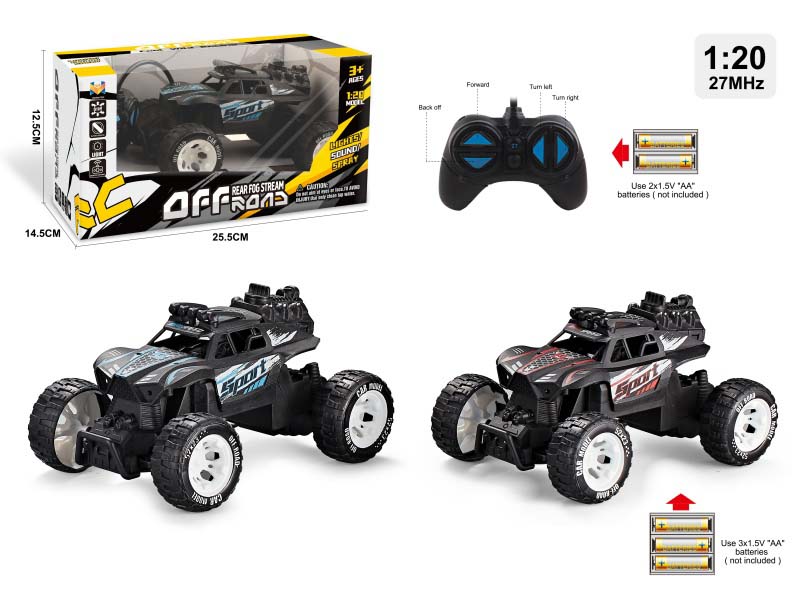 1:20 Remote-Controlled 4CH Spray Off-Road Vehicle