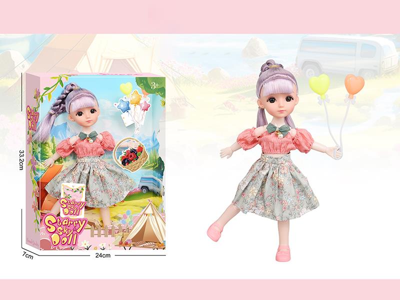 12 Inch 11-Joints Modern Sweet Doll