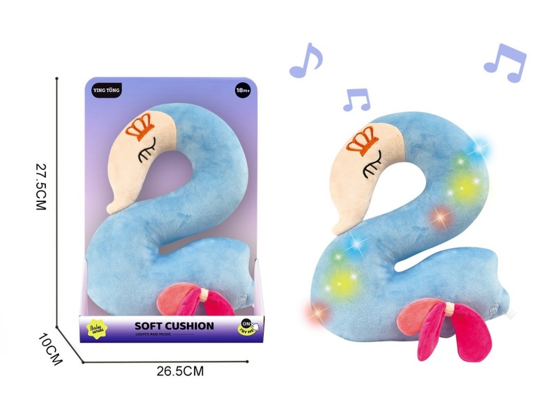 Number Plush Soothing Pillow - 2