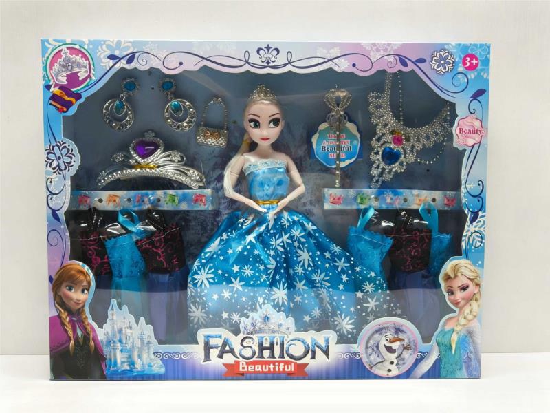 Ice And Snow 11.5-Inch Jointed Real-Body Doll