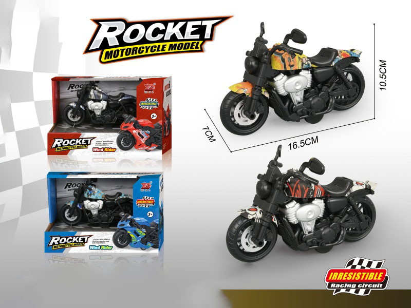 Inertial Graffiti Motorcycle