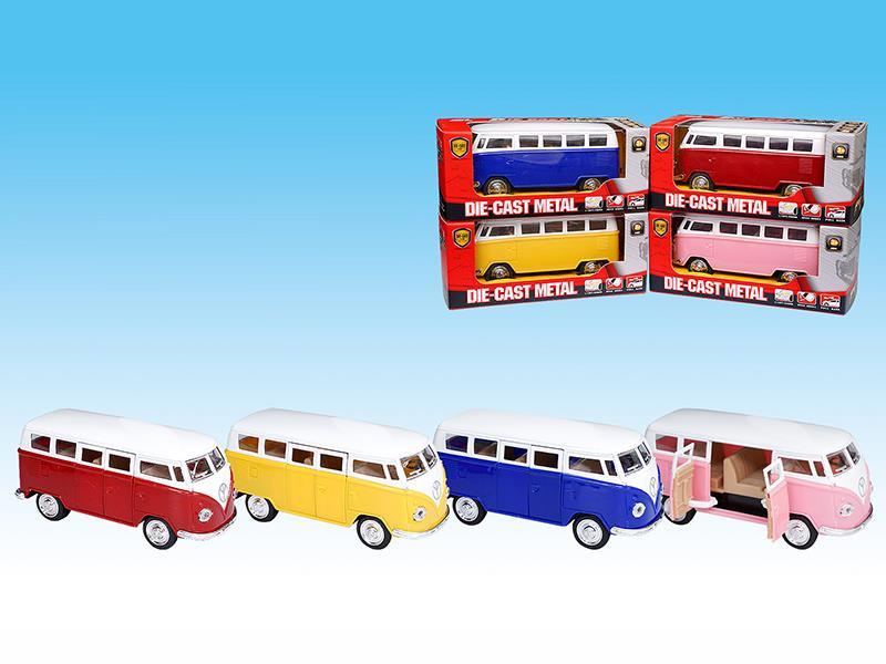 1:32 Pull Back Alloy Bus