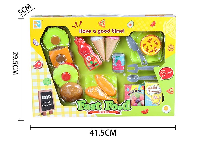 Simulation Hamburger Set