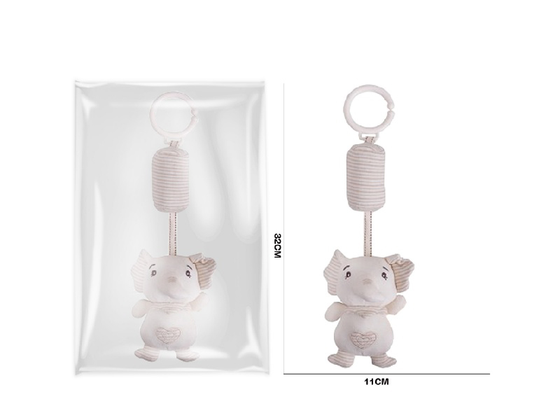 Organic Cotton Wind Chime Elephant