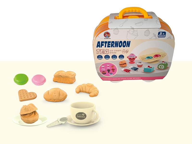 Pretend Play Toys Afternoon Tea Bread Dessert Set