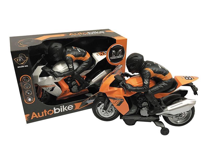 B/O Go and Bump Motorcycle with Light and Music