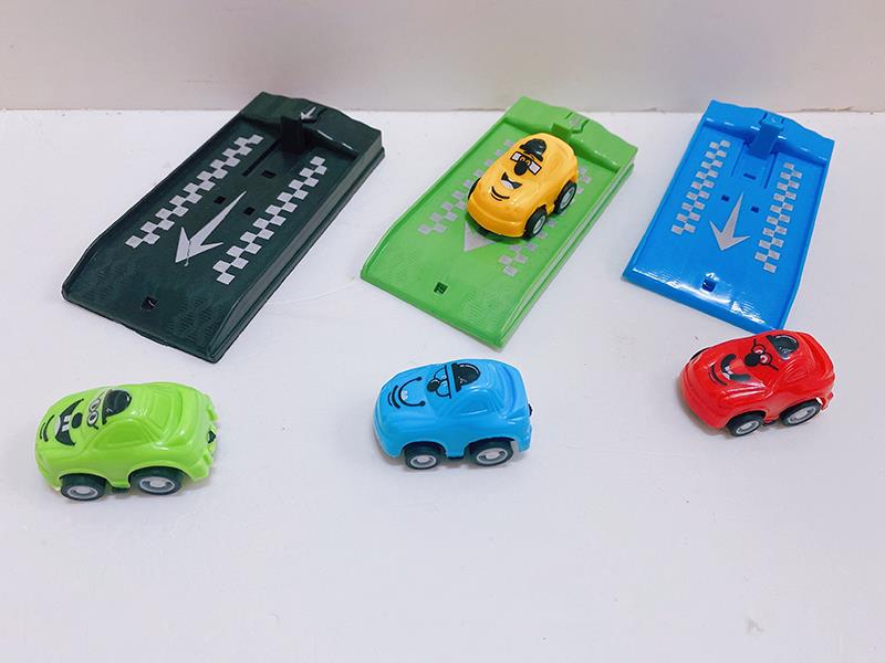 Cartoon Car + Launcher