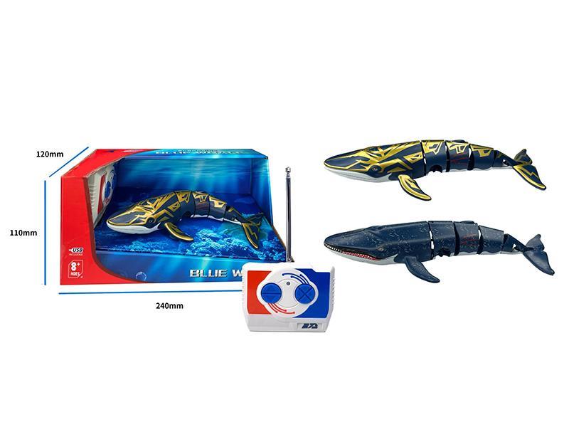 Remote Control Spray blue Whale