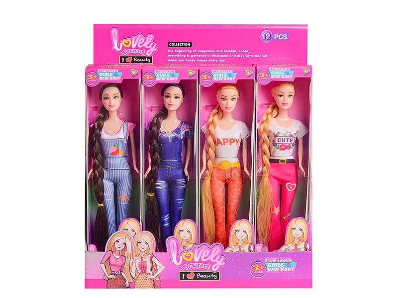 11.5" 11-Joint Solid Doll