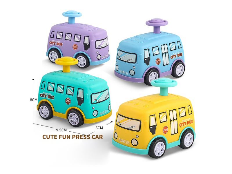 Press Slide School Bus
