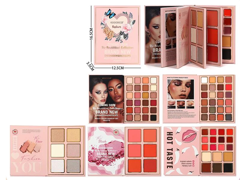 78 Colors Eyeshadow & Face & Lips Makeup Set