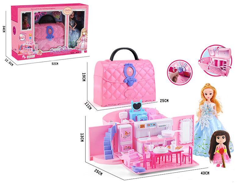 Magic Suitcase Princess Fashion Boudoir