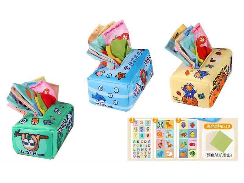 Tissue Box Baby Toy
