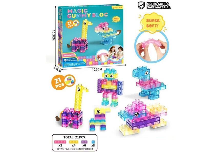 Magic Jelly Building Blocks 21pcs