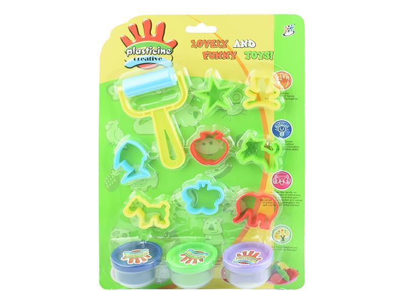 colored clay