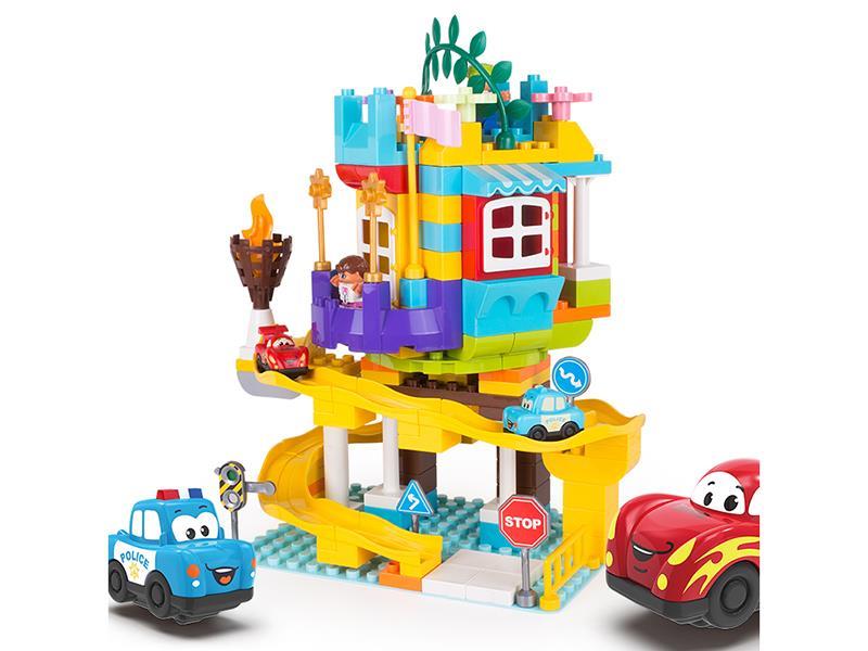 Hanging Garden Car Track Building Blocks 139PCS