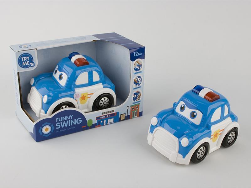 Friction Police Car