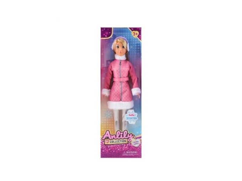 11.5-Inch Solid Doll (Brown Skin Color)