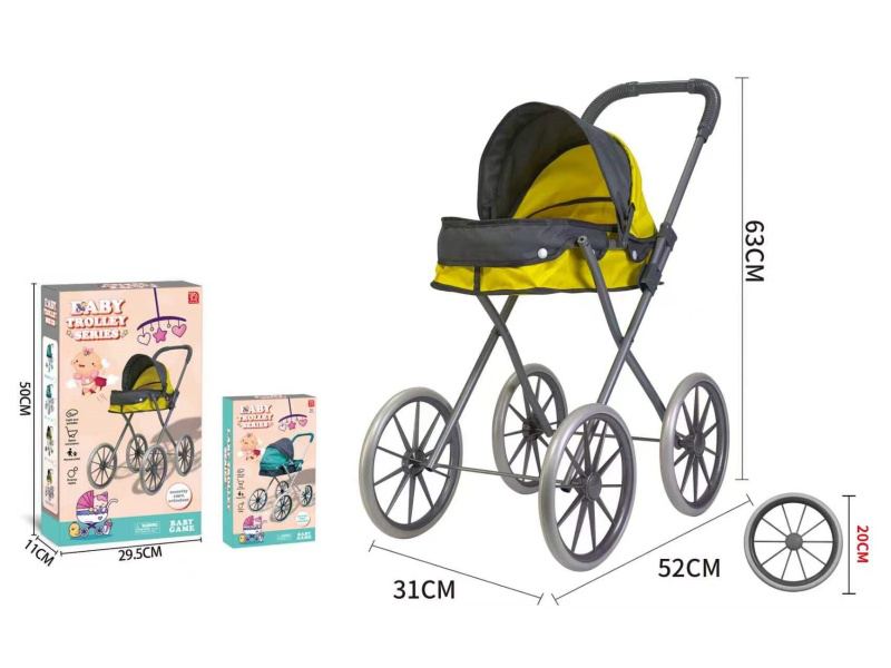 Oxford Fabric 600D Iron Baby Stroller Toy