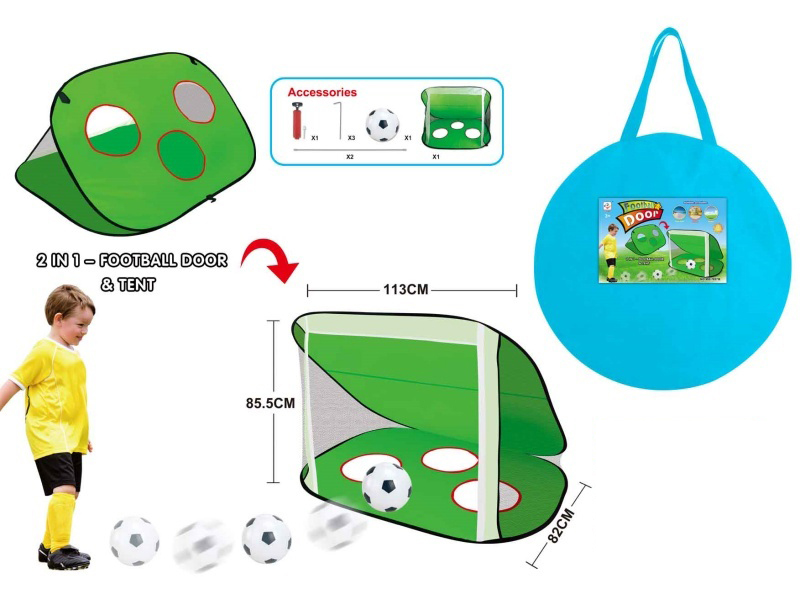 2 In 1 Football Door&Tent