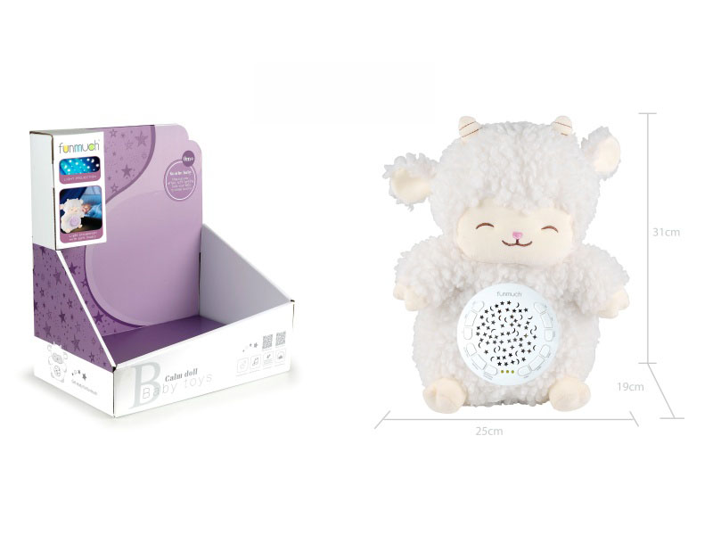 12-Key Soothing Projection Plush (Sheep)