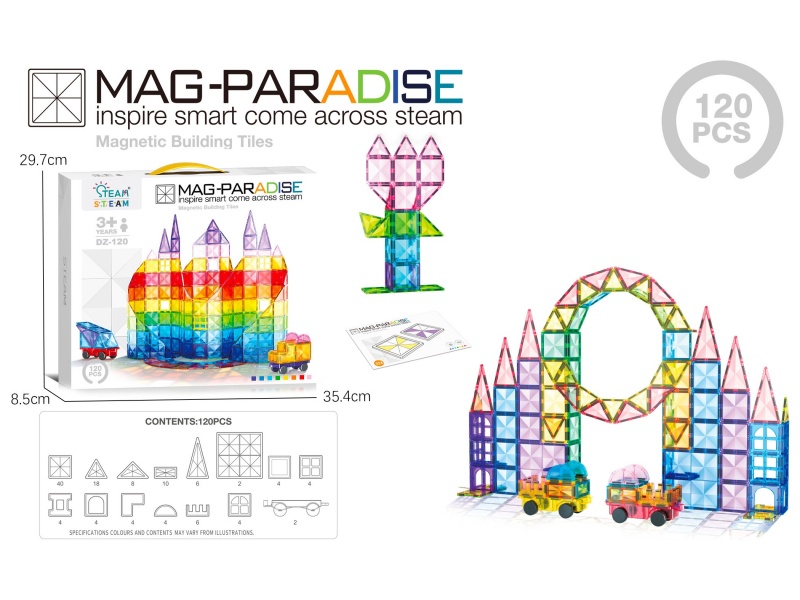 120 Pieces Of Diamond Face Magnetic Sheet