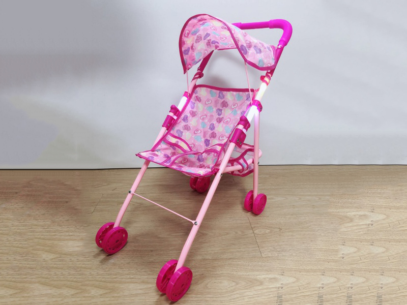 Iron Lighted Baby Stroller