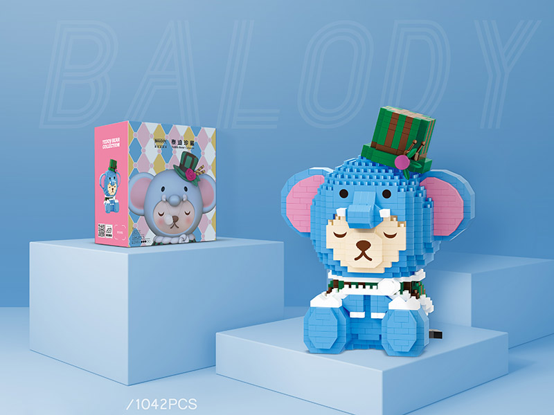 Teddy Bear Collection Microparticle Building Blocks(1042pcs)