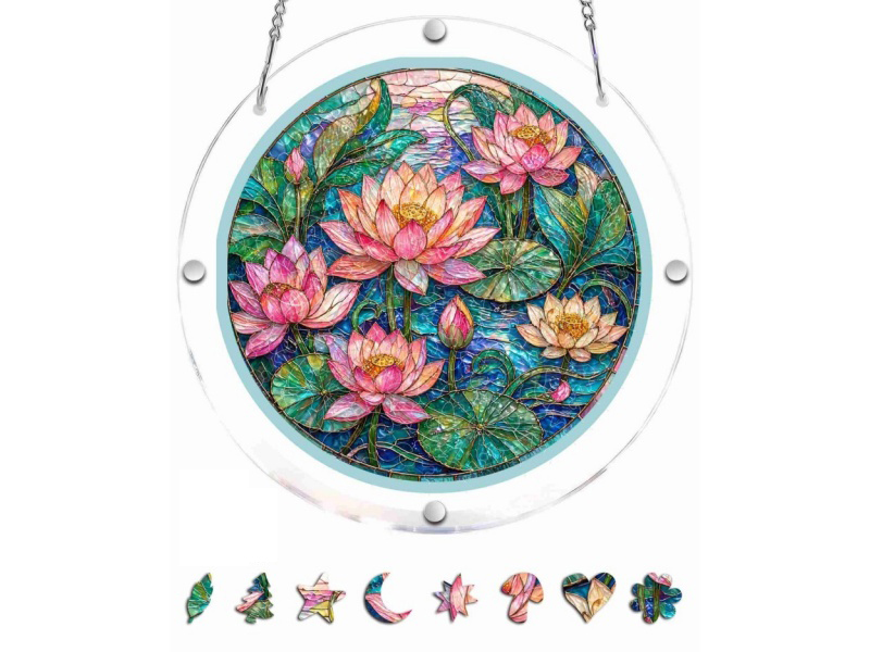 7.4-Inch Acrylic Jigsaw Puzzle