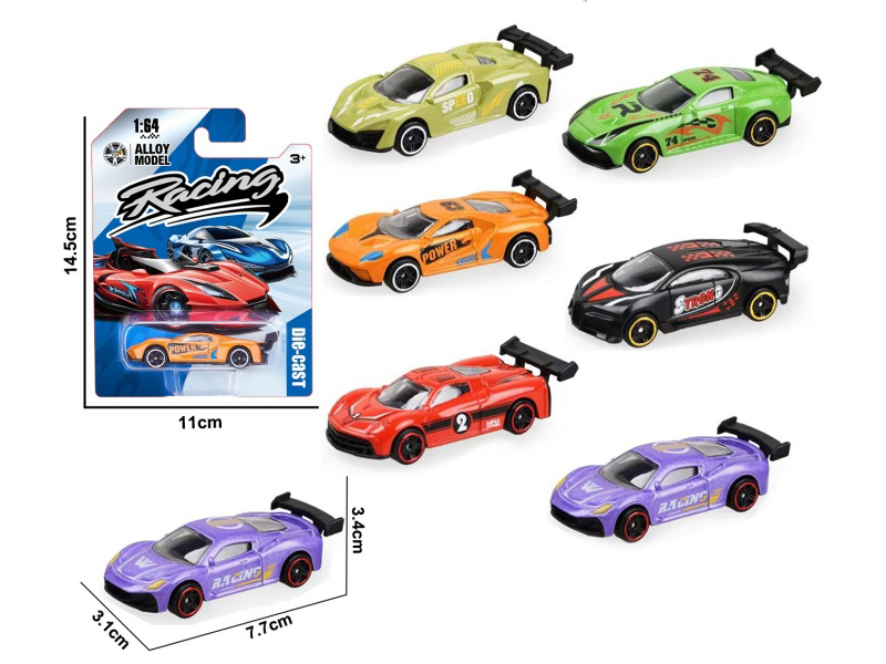 1:64 Slide Alloy Cars