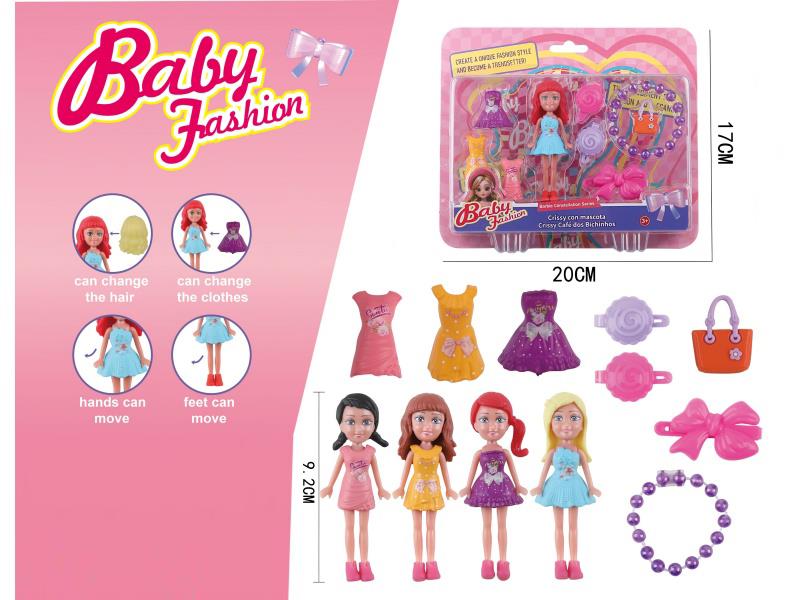 3.5-Inch Dress-Up Doll