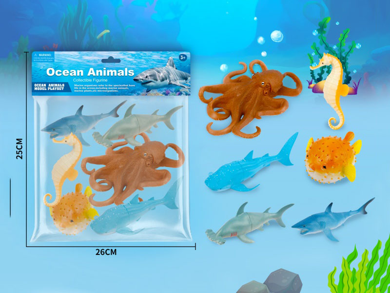 Six Marine Animals