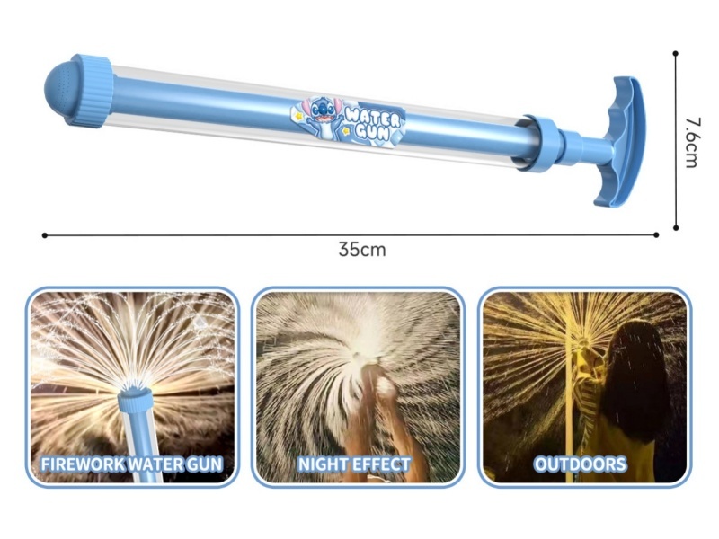 Fireworks And Water Cannons - Stitch