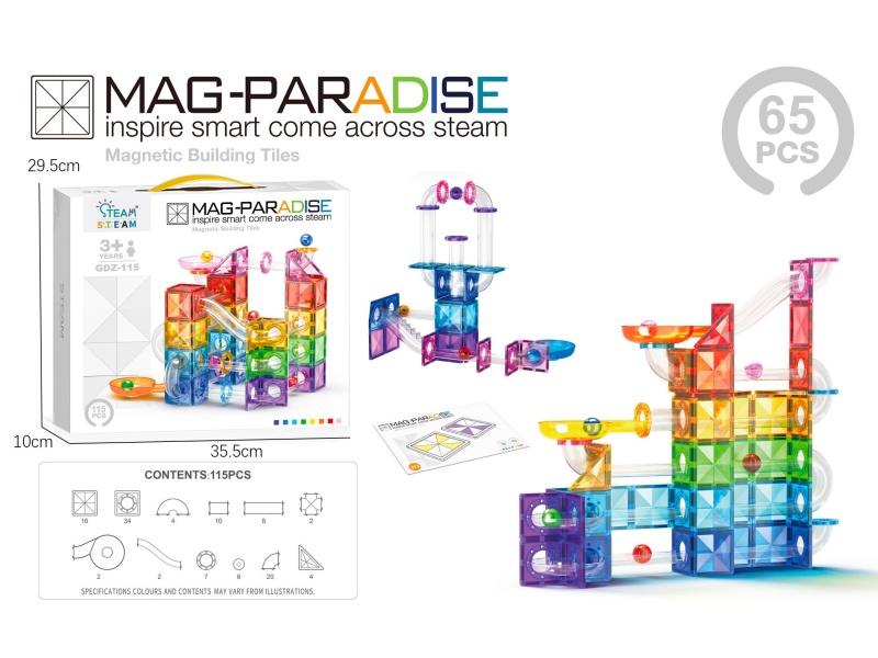 Pipe Magnetic Sheet 115 Pieces
