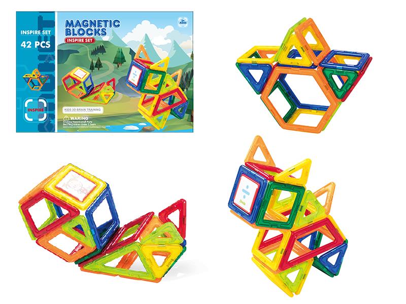 Boy Series Magnetic Building Blocks 42pcs