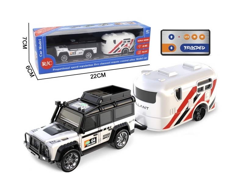 High-Precision Mini Remote Control Car With Trailer