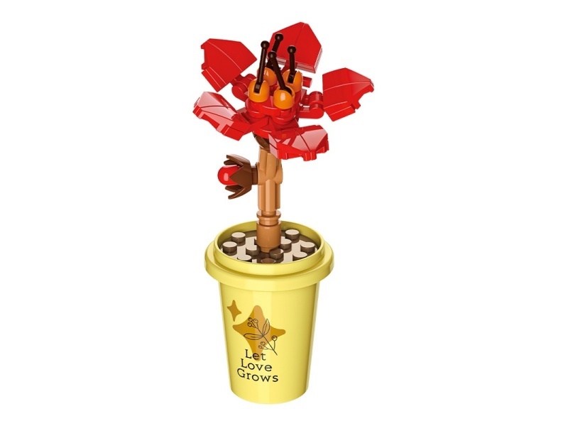 Milk Tea Cup Kapok Building Blocks