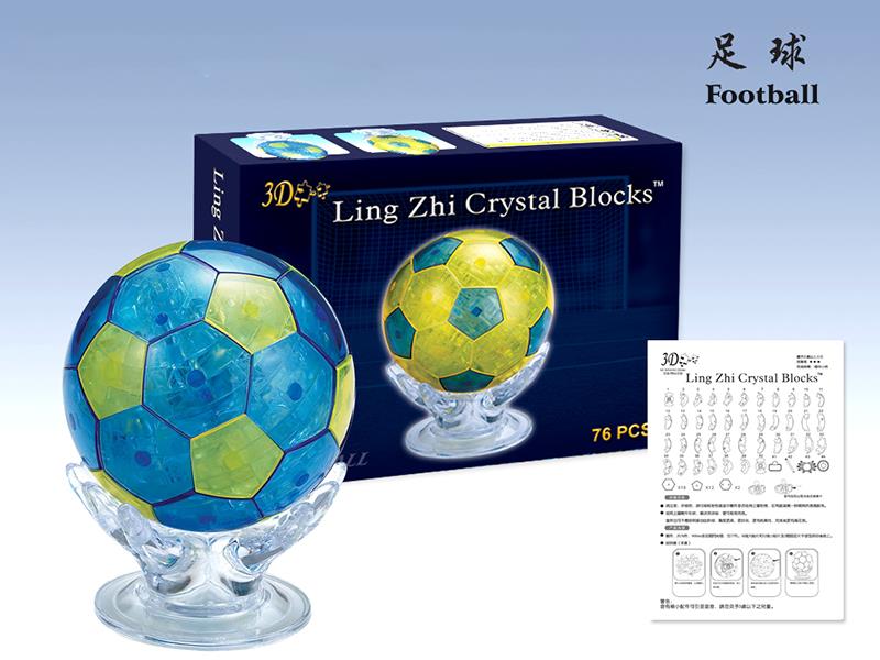 Football Crystal Building Blocks