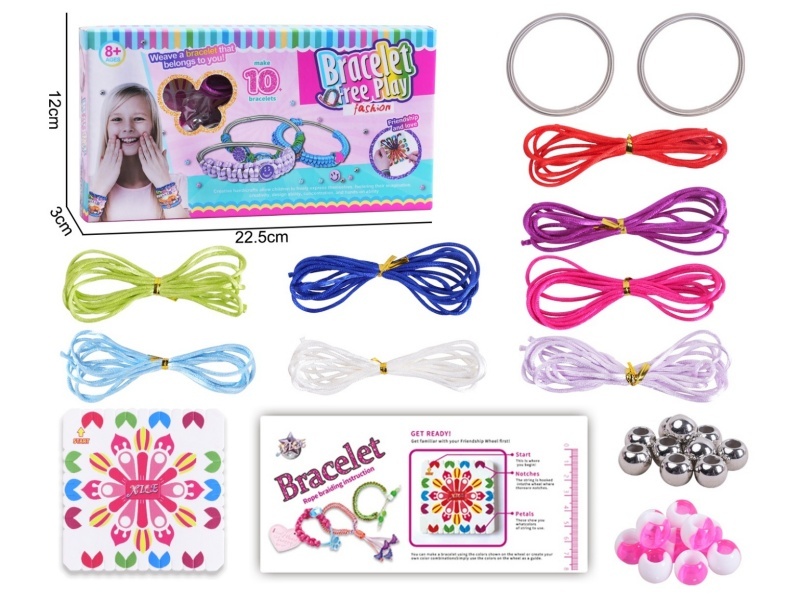 Diy Hand Cord Knitting Tray Set