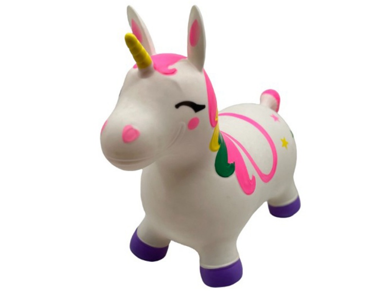 Inflatable White Unicorn (With Music)