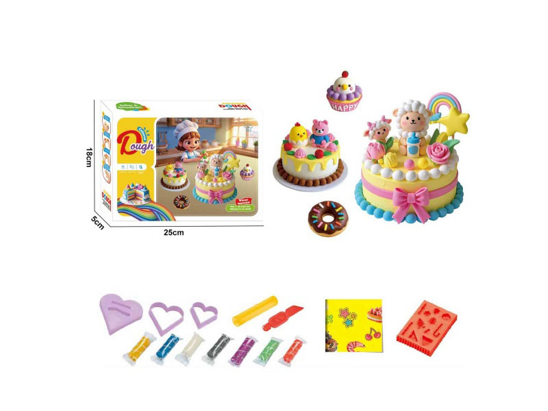 Delicious Cake Clay Set