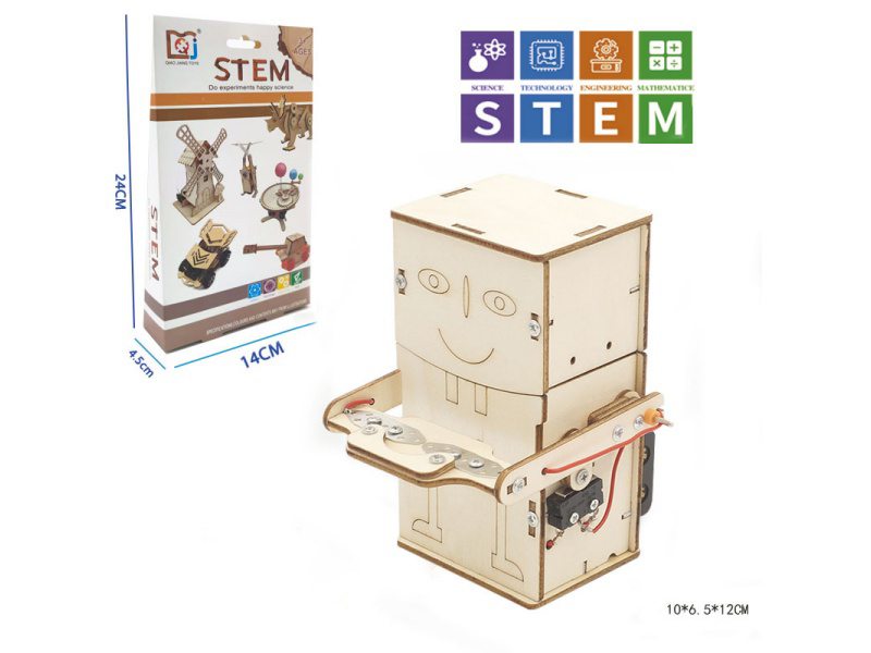 DIY Wooden Coin-Operated Machine