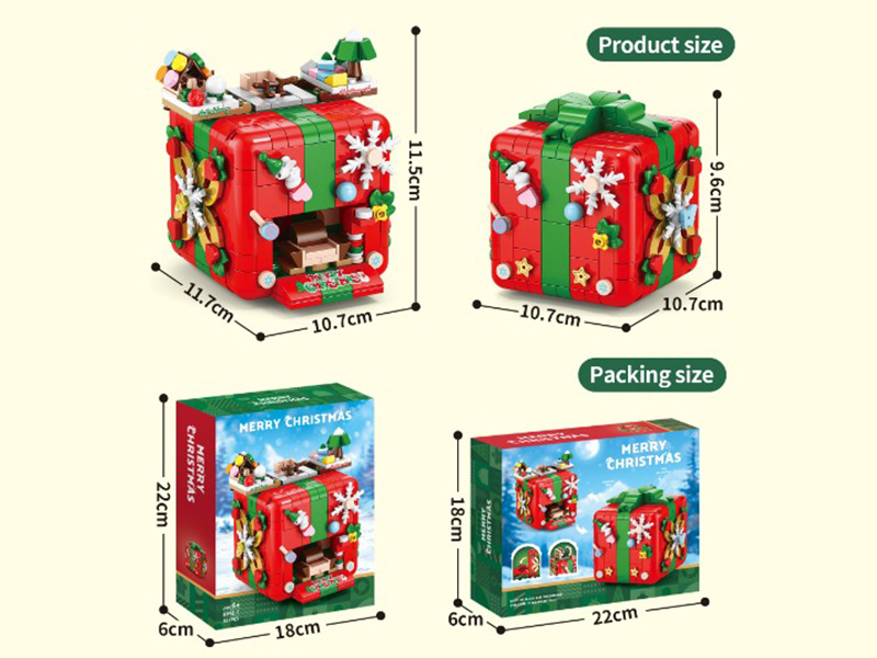 Christmas Gift Box Building Blocks 527pcs