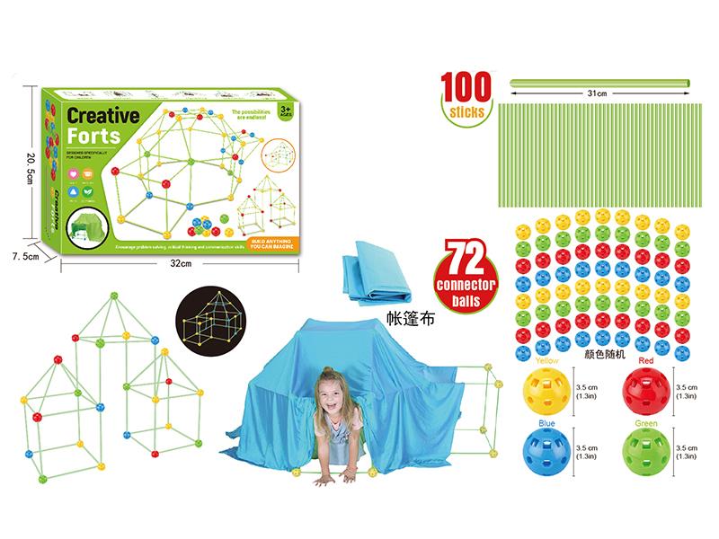DIY Fort Building Tent Play Set