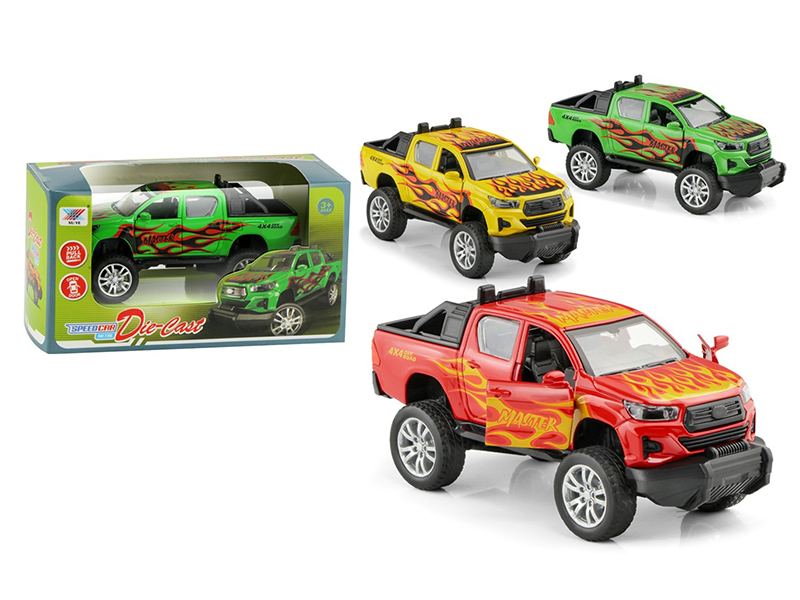 1:32 Alloy Car Hylux Fire Dragon Rebound Door (1 Piece)