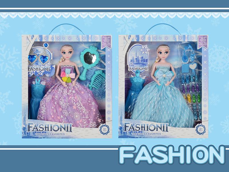 11.5" Princess Joint Doll Set