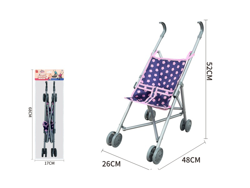 Thick Cloth Iron Baby Stroller Toy